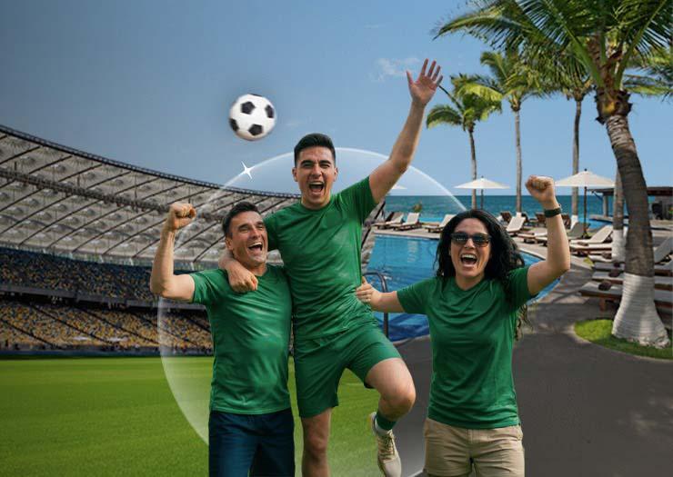 LA EMOCIÓN DEL FUTBOL SE VIVE EN KRYSTAL Krystal Grand® Los Cabos LA EMOCIÓN DEL FUTBOL SE VIVE EN KRYSTAL Krystal Grand® Los Cabos
