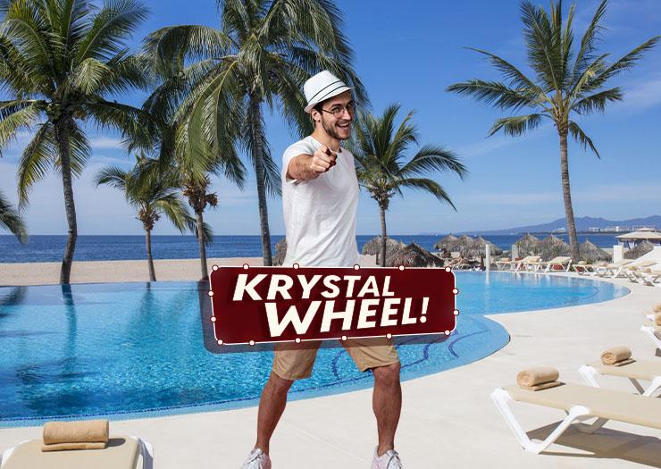 ¡CON LA RULETA KRYSTAL TODOS GANAN! Krystal Grand® Los Cabos ¡CON LA RULETA KRYSTAL TODOS GANAN! Krystal Grand® Los Cabos