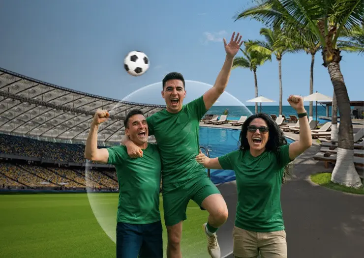 LA EMOCIÓN DEL FUTBOL SE VIVE EN KRYSTAL Krystal Grand® Los Cabos LA EMOCIÓN DEL FUTBOL SE VIVE EN KRYSTAL Krystal Grand® Los Cabos