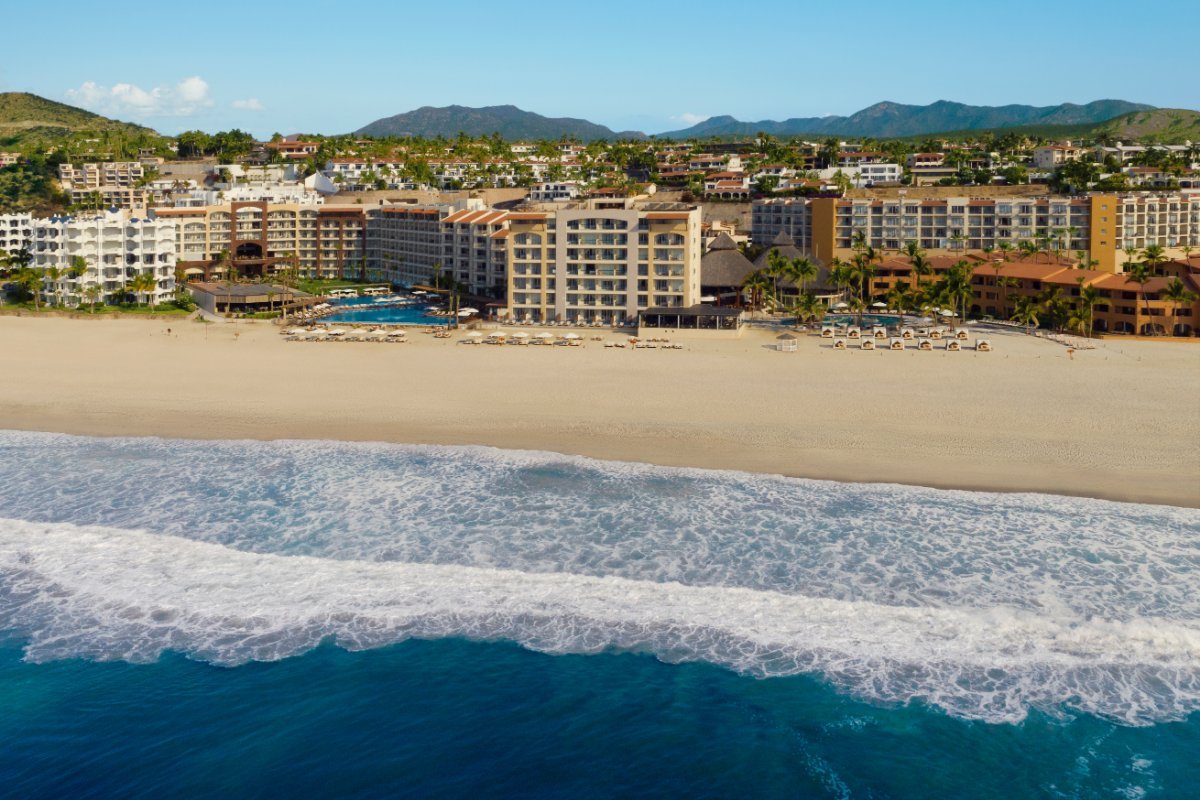 Vista aérea del Krystal Grand Los Cabos